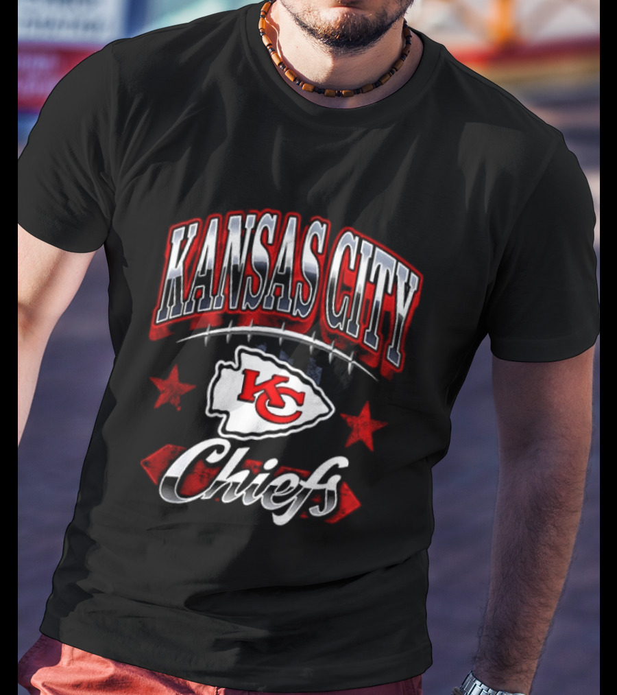 Kansas City Chiefs Americana 2026 KC Football Stars T-Shirt