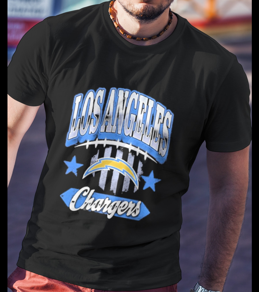Los Angeles Chargers Americana Stars And Stripes 2026 T-Shirt