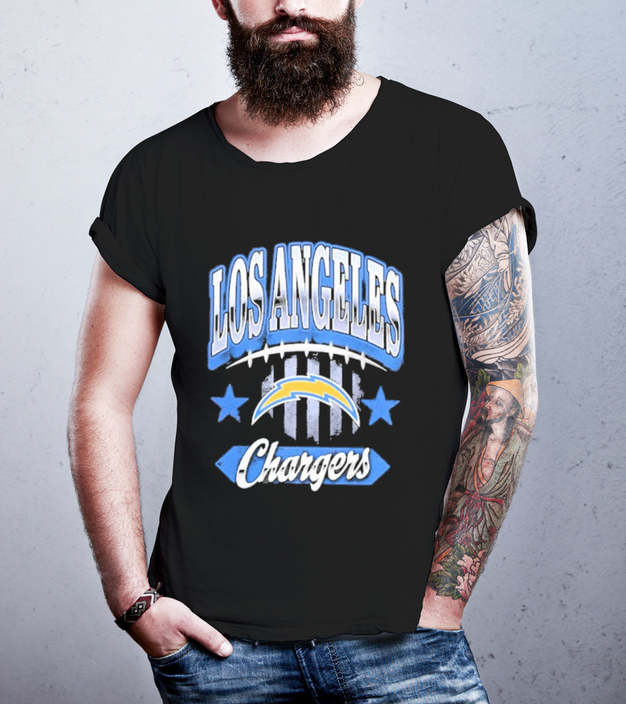 Los Angeles Chargers Americana Stars And Stripes 2026 T-Shirt