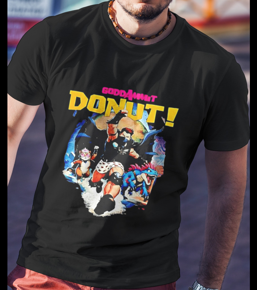 Goddamnit Donut Mongo Dungeon Crawler Carl Adventure T-Shirt