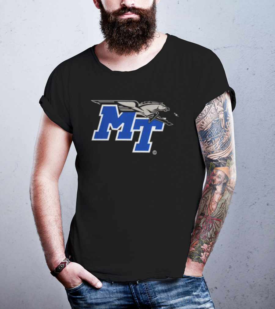 Middle Tennessee State Blue Raiders MT Flying Horse T-Shirt