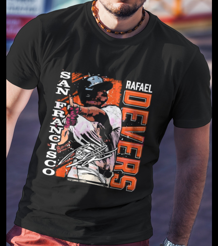 Rafael Devers San Francisco Baseball T-Shirt