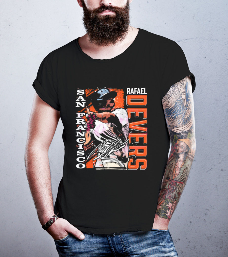 Rafael Devers San Francisco Baseball T-Shirt