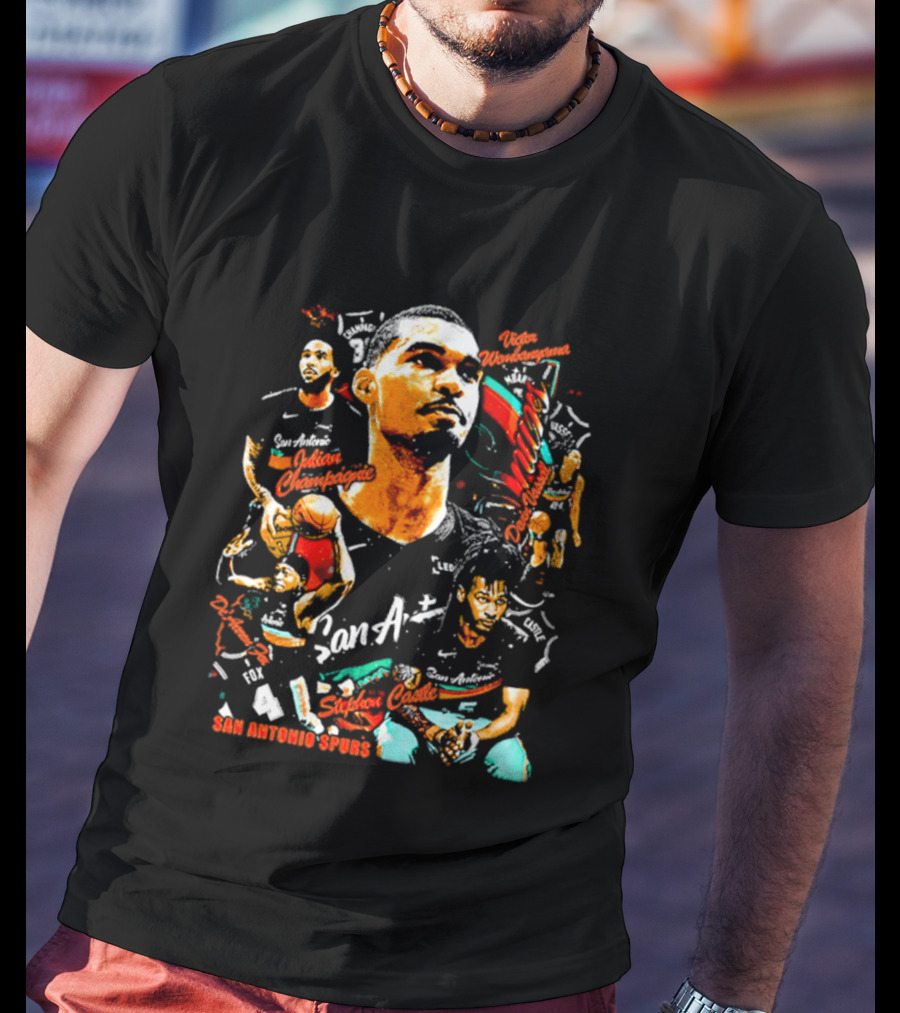 San Antonio Spurs Basketball Legend T-Shirt