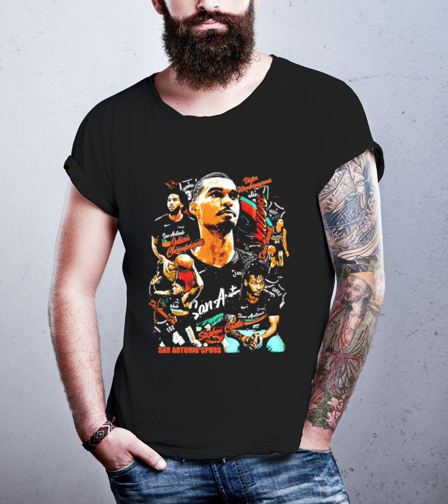 San Antonio Spurs Basketball Legend T-Shirt