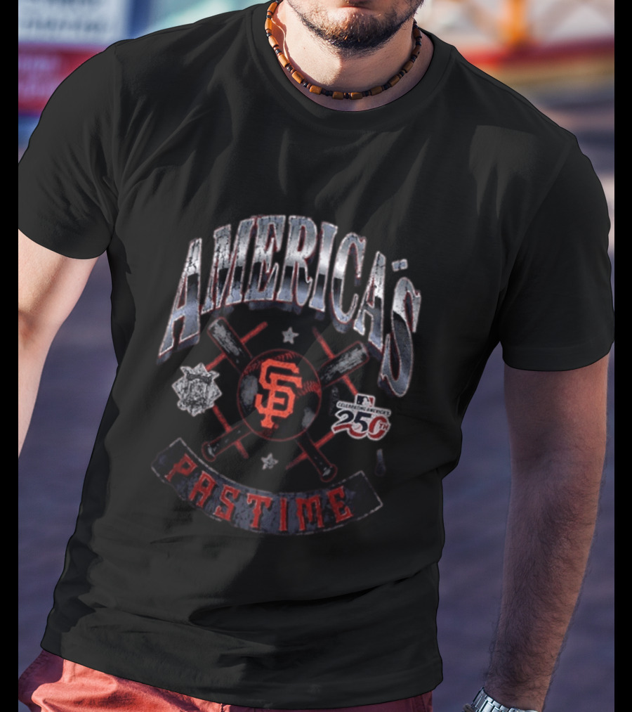 America's Pastime San Francisco Celebrate 250th Baseball Anniversary T-Shirt