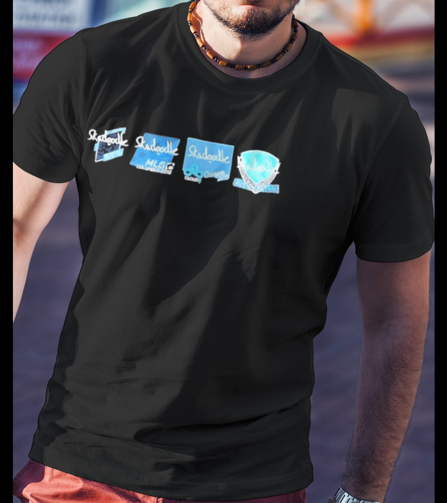 Skadoodle MLG Columbus Cluj Napoca 2015 Stickers T-Shirt