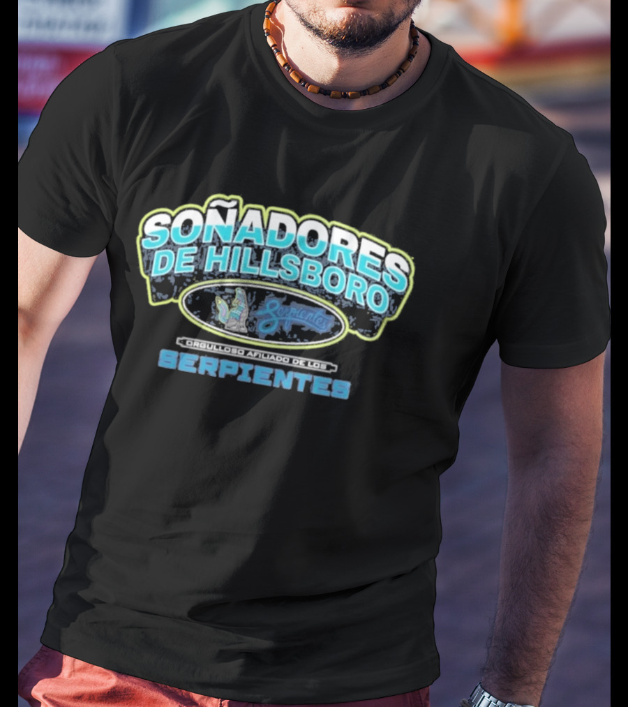 Soñadores De Hillsboro Serpientes Copa De La Diversion Baseball T-Shirt