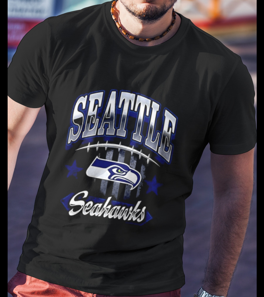 Seattle Seahawks NFL Team Football Fan T-Shirt