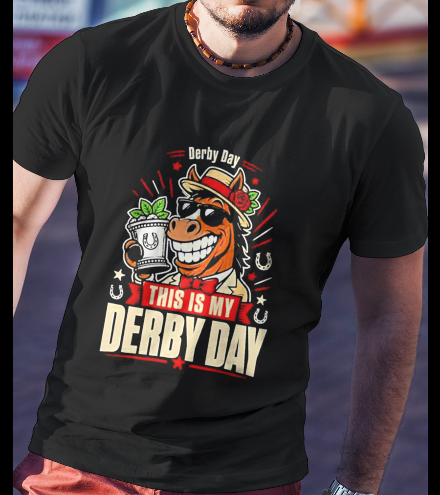 Derby Day Mint Julep Horse Party T-Shirt