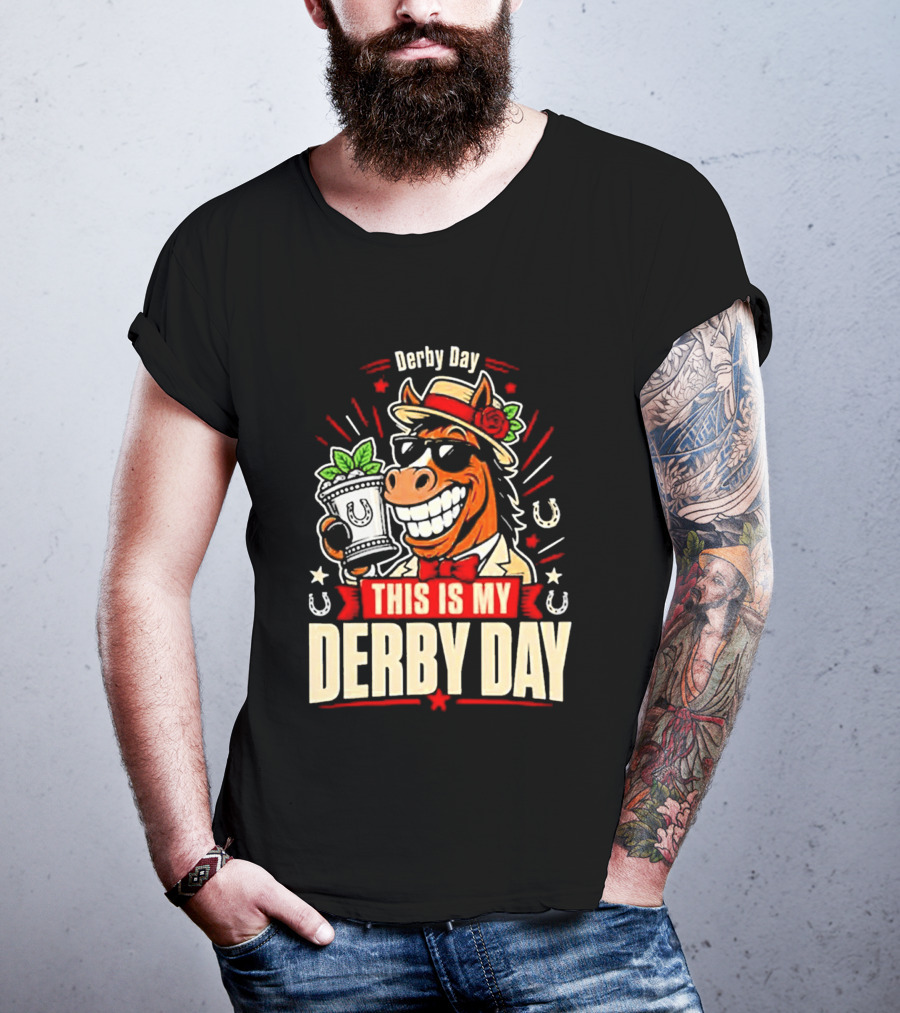 Derby Day Mint Julep Horse Party T-Shirt