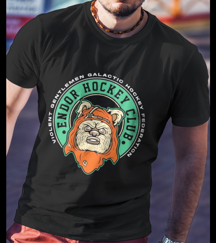 Violent Gentlemen Galactic Hockey Federation Endor Hockey Club 2026 T-Shirt