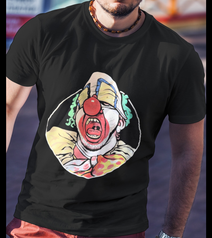Yucko The Clown Retro Cartoon Style Bold Expression T-Shirt