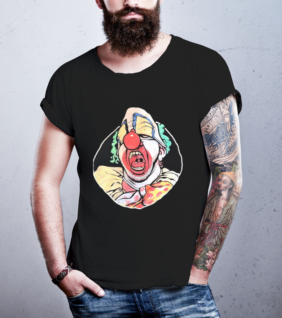 Yucko The Clown Retro Cartoon Style Bold Expression T-Shirt