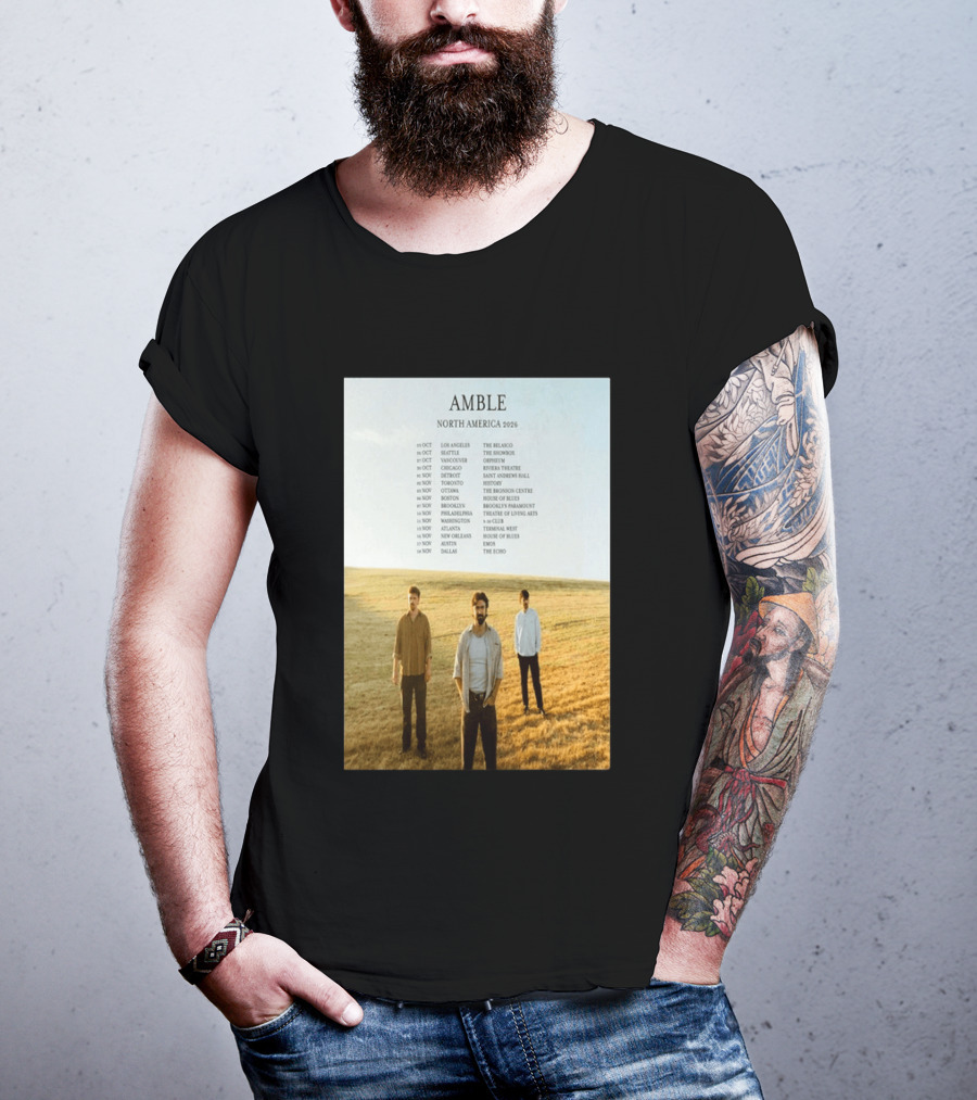 Amble Fall Tour 2026 T-Shirt