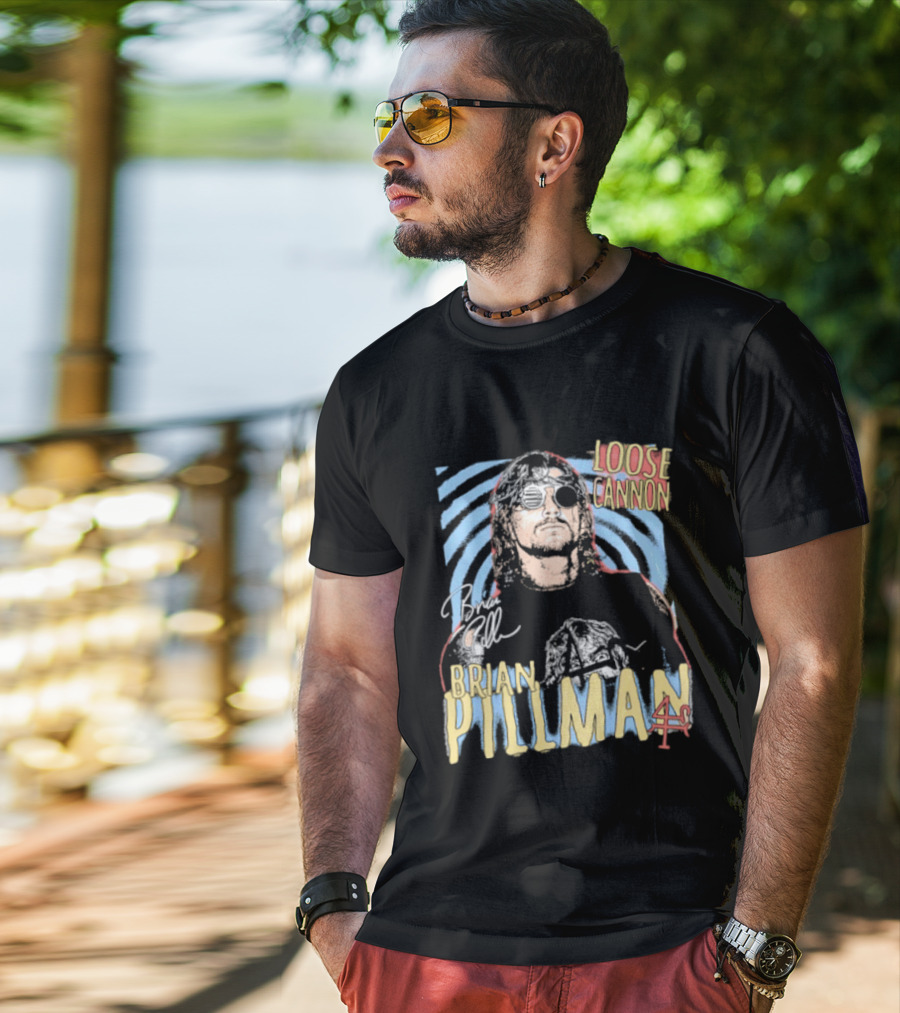 Brian Pillman Loose Cannon 4 Ever T-Shirt