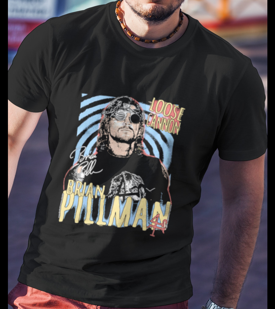 Brian Pillman Loose Cannon 4 Ever T-Shirt
