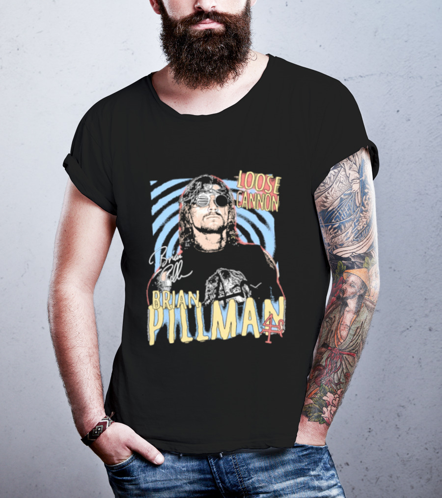 Brian Pillman Loose Cannon 4 Ever T-Shirt