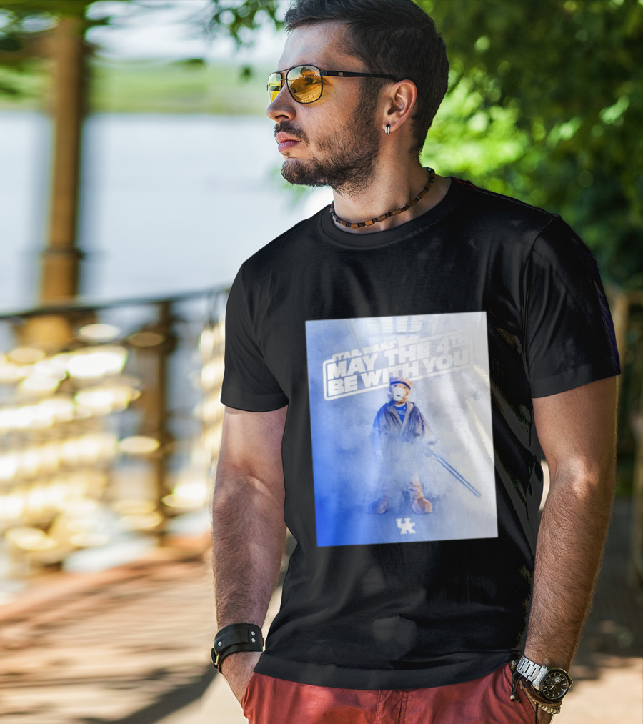 Star Wars Day May The 4th Be With You Kentucky Wildcats T-Shirt