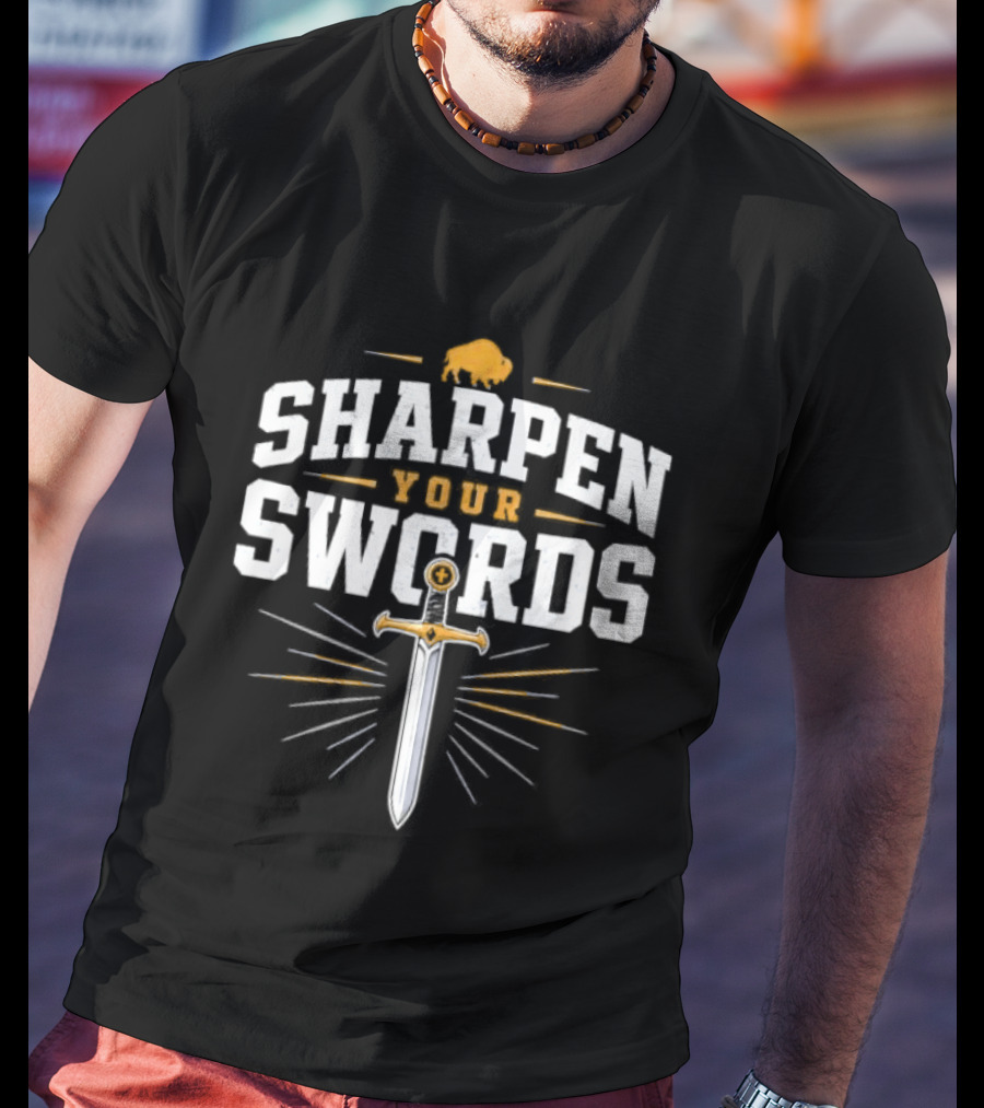 Buffalo Sabres Sharpen Your Swords Hockey T-Shirt