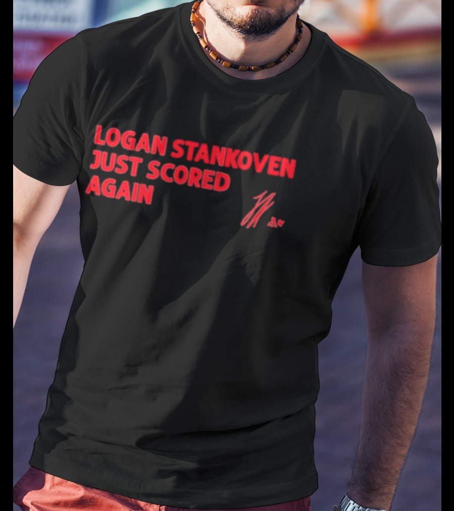 Logan Stankoven Just Scored Again 11 57 T-Shirt