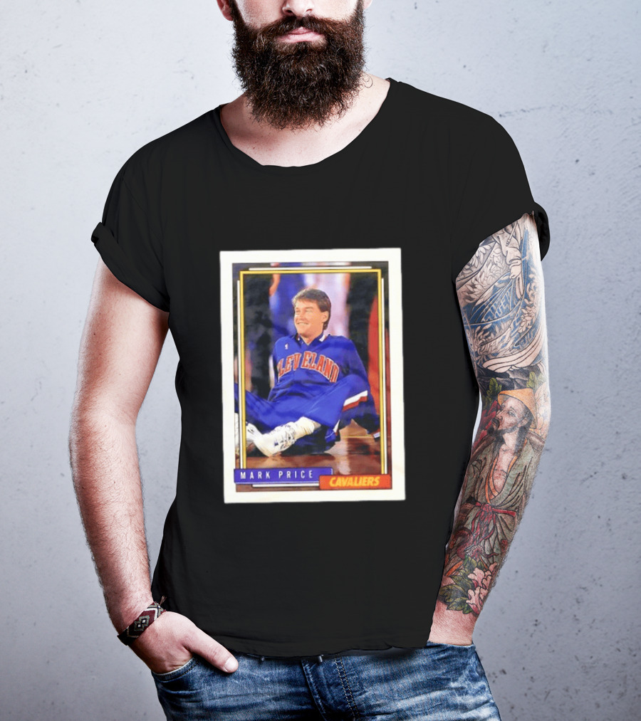 Cleveland Cavaliers Mark Price 1992 Basketball Trading Card Classic Moment T-Shirt
