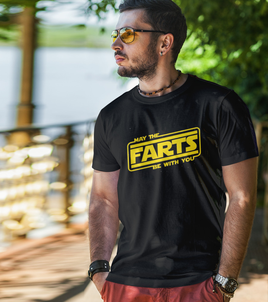 May The Farts Be With You Star Wars T-Shirt