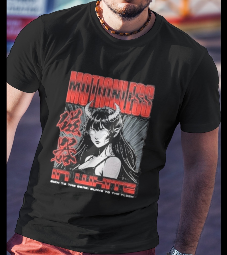Motionless In White Rich To The Bone Slave To The Flesh Tour 2026 T-Shirt