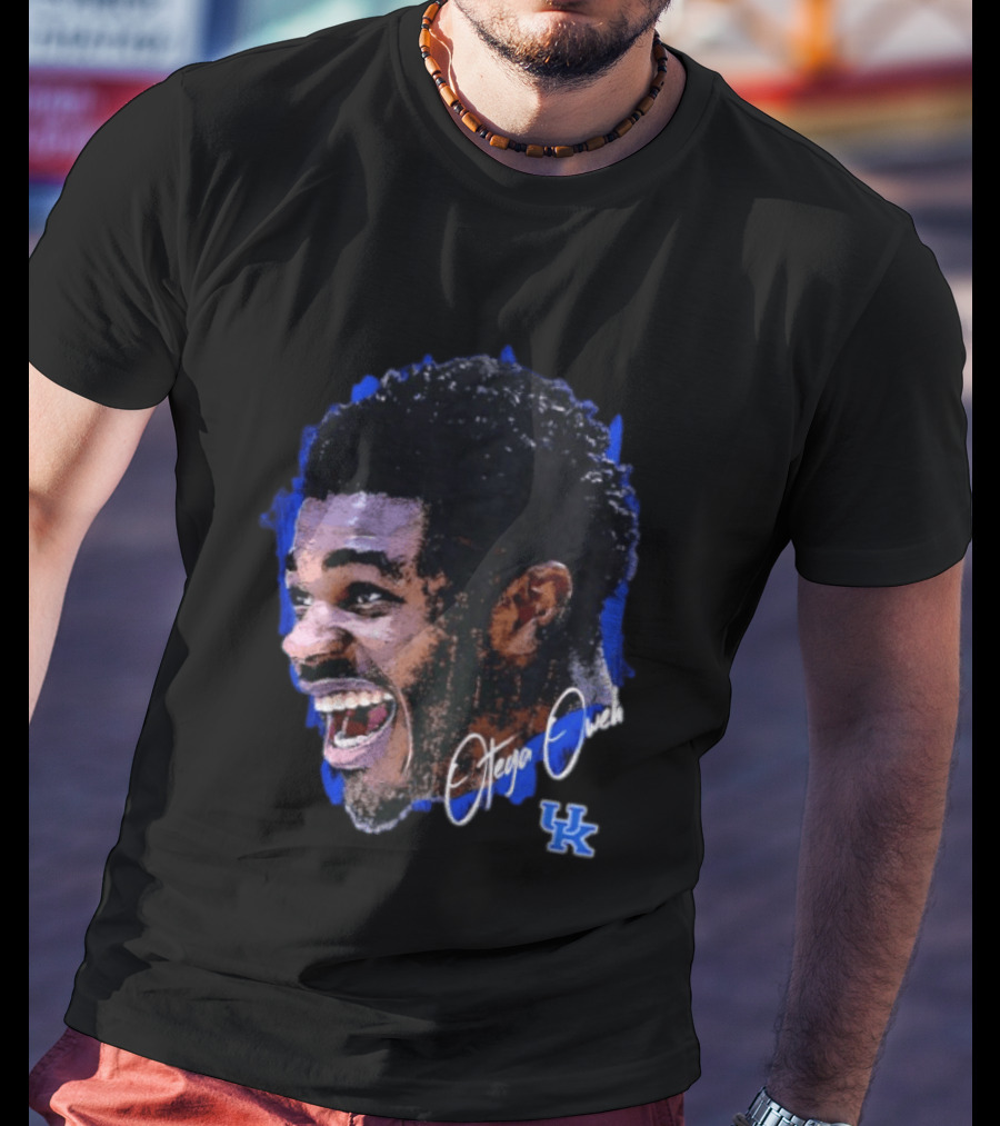 NCAA Men's Basketball Kentucky Wildcats Otega Oweh UK Basketball Fan Gear T-Shirt