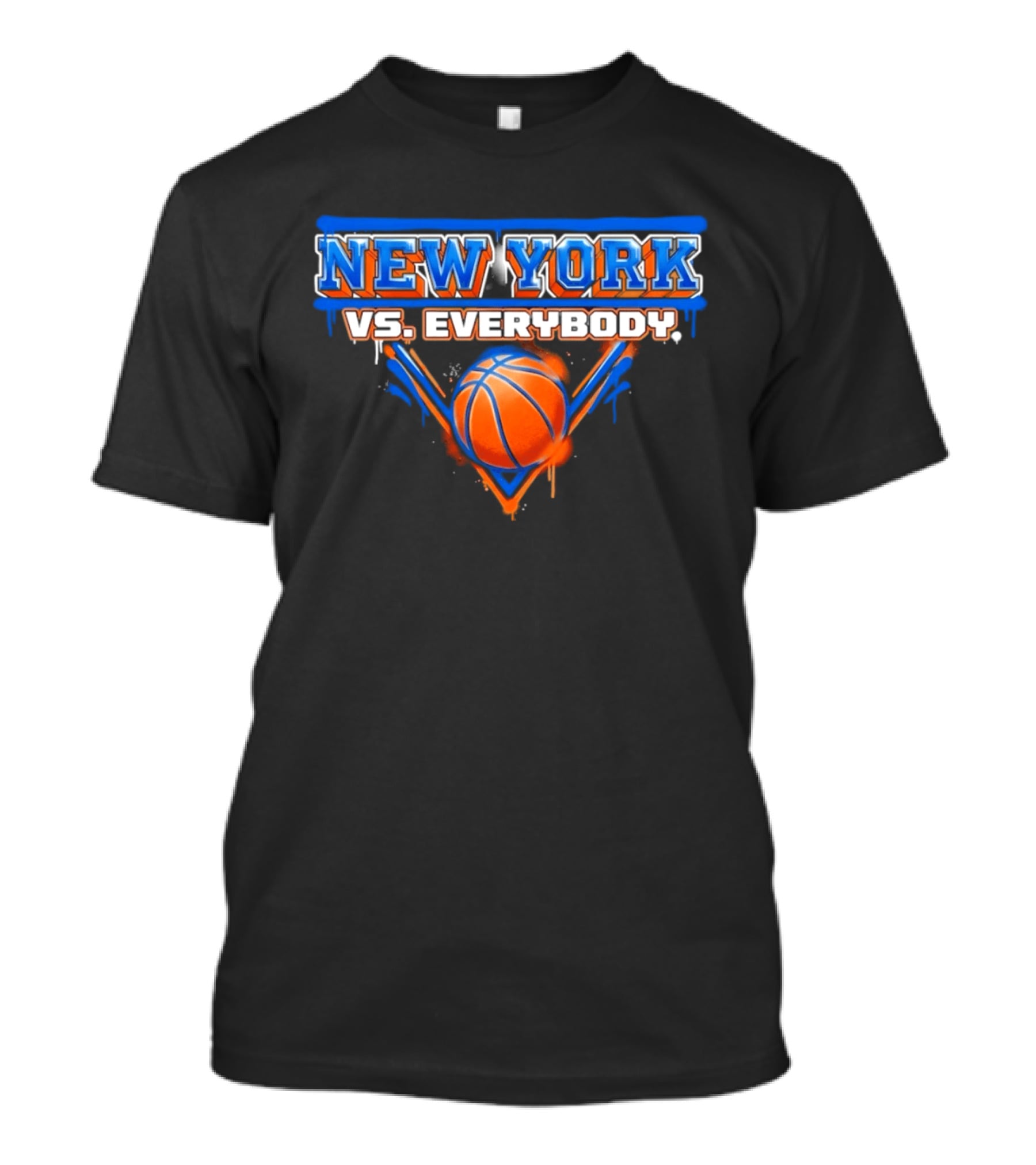 New York Vs Everybody Knicks Basketball NBA 2026 T-Shirt