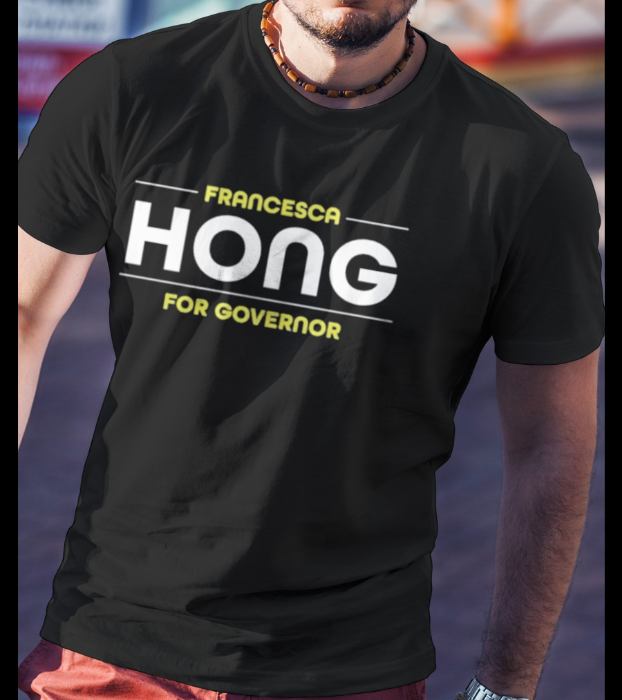 Francesca Hong For Governor Garment Dyed T-Shirt