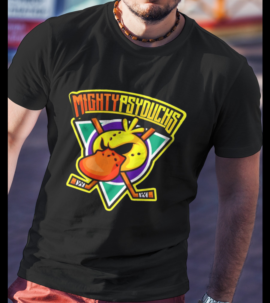 Mighty Psyducks Pokémon Hockey NHL 2026 T-Shirt