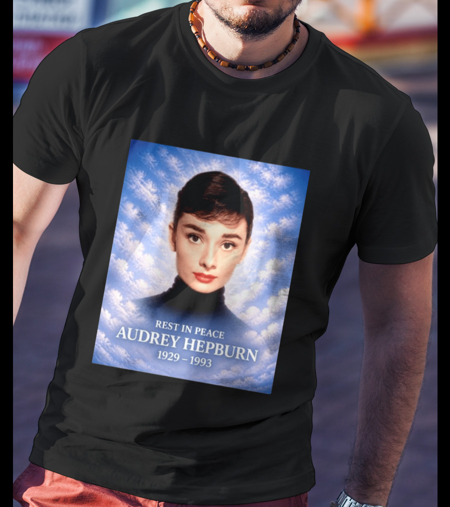 Rest In Peace Audrey Hepburn 1929 1993 T-Shirt
