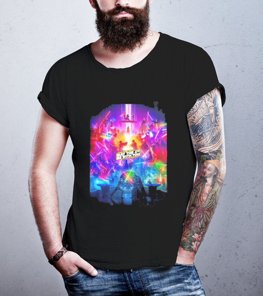 Star Wars May The 4th Be With You 2026 All Duels In The Saga T-Shirt