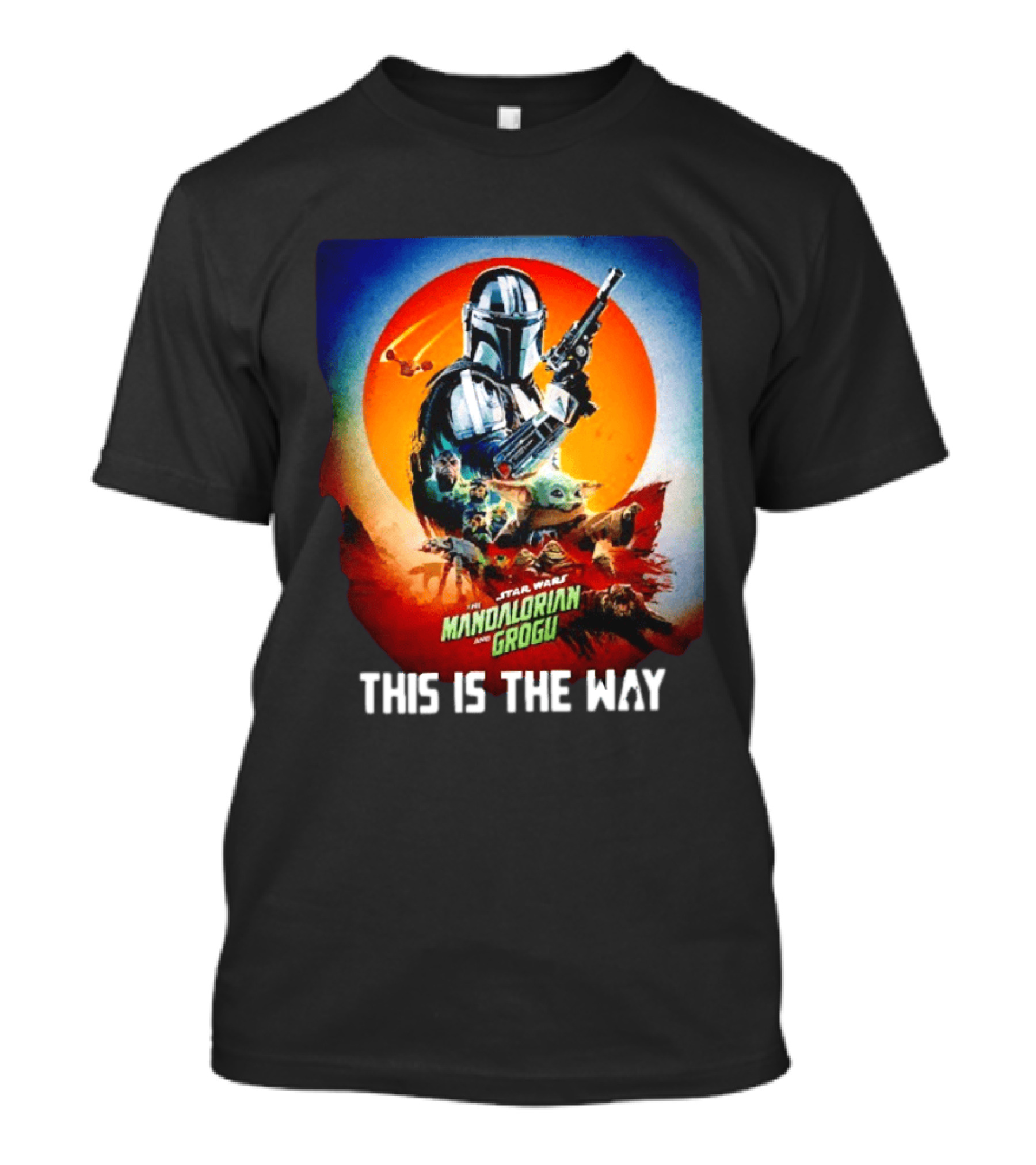 Star Wars Mandalorian Grogu This Is The Way T-Shirt