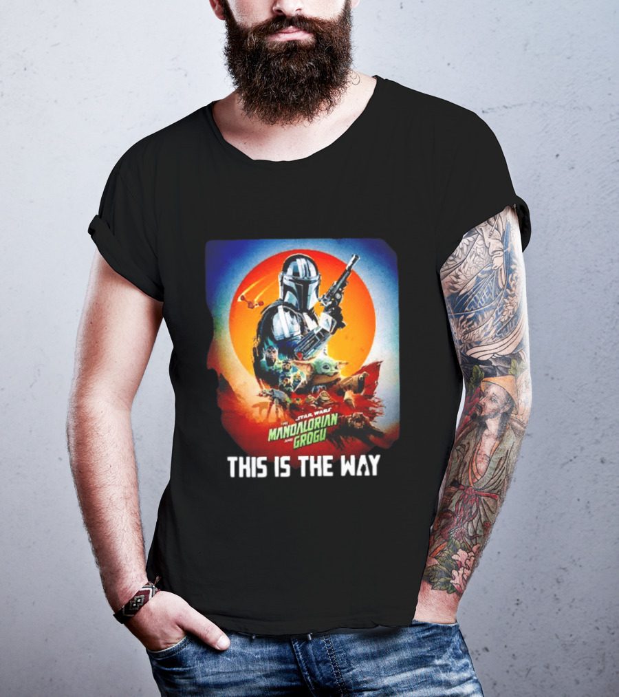 Star Wars Mandalorian Grogu This Is The Way T-Shirt