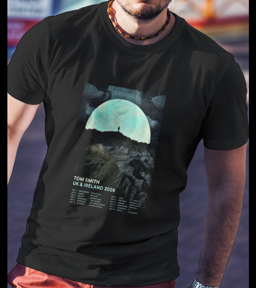 Tom Smith May 05 2026 Dublin Whelan's UK Ireland Tour T-Shirt