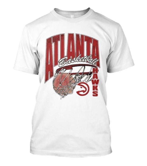 Atlanta Hawks Basketball Script Swish 2026 T-Shirt