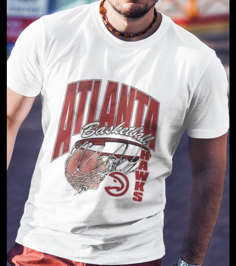 Atlanta Hawks Basketball Script Swish 2026 T-Shirt