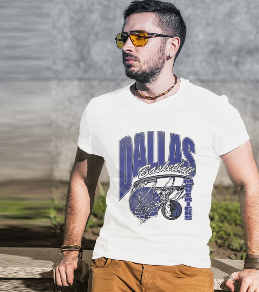 2026 Dallas Mavericks Basketball Swish T-Shirt