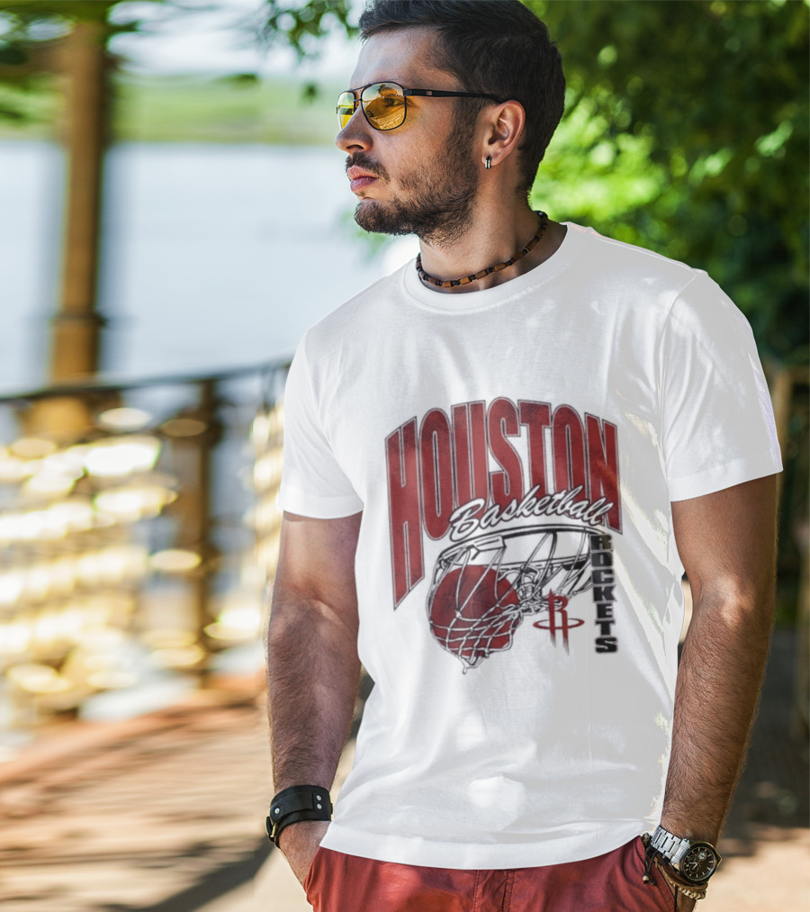 Houston Rockets Basketball Swish 2026 T-Shirt