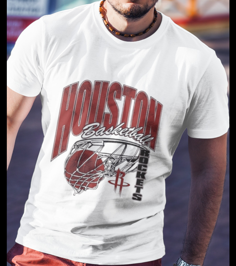 Houston Rockets Basketball Swish 2026 T-Shirt