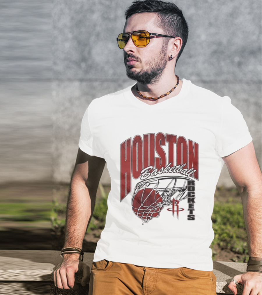 Houston Rockets Basketball Swish 2026 T-Shirt
