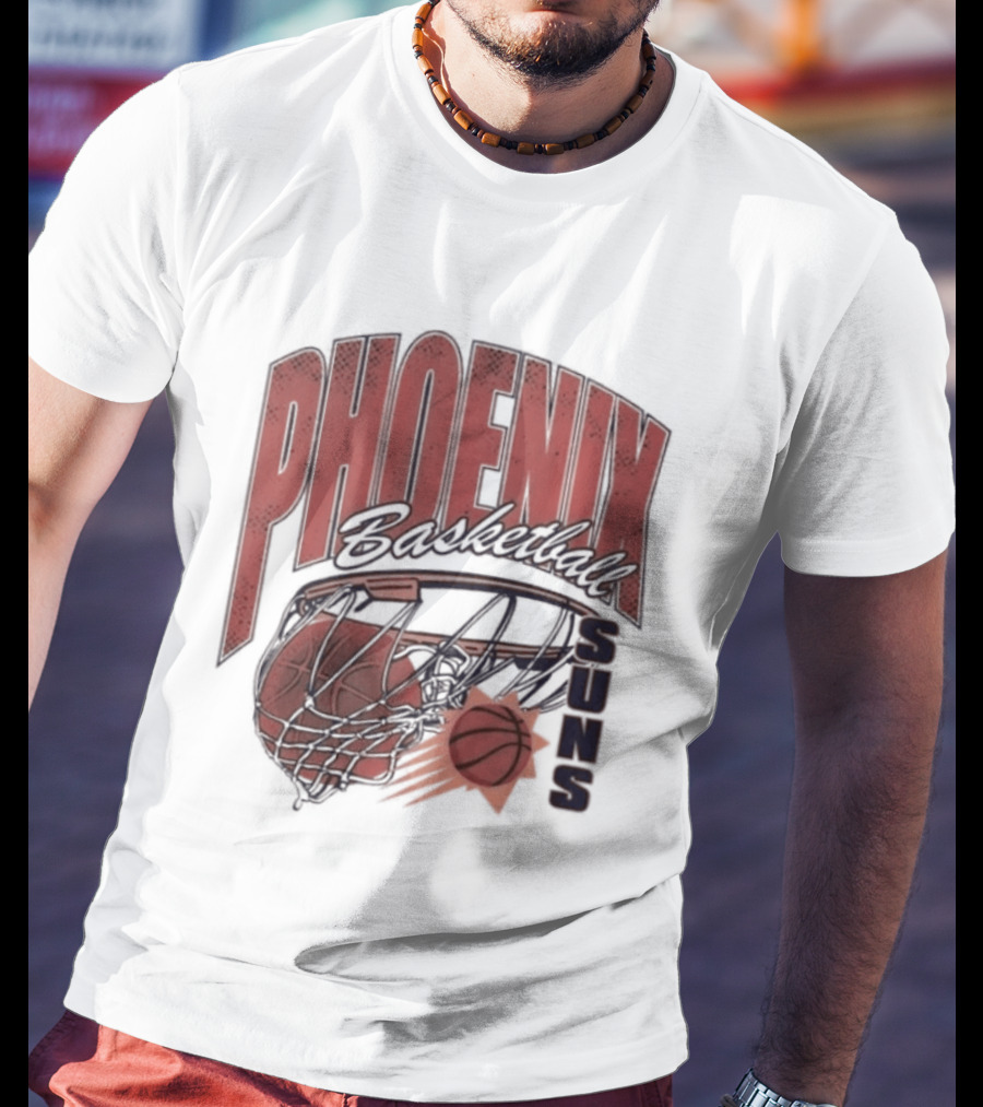 Phoenix Suns Basketball 2026 Swish Script T-Shirt