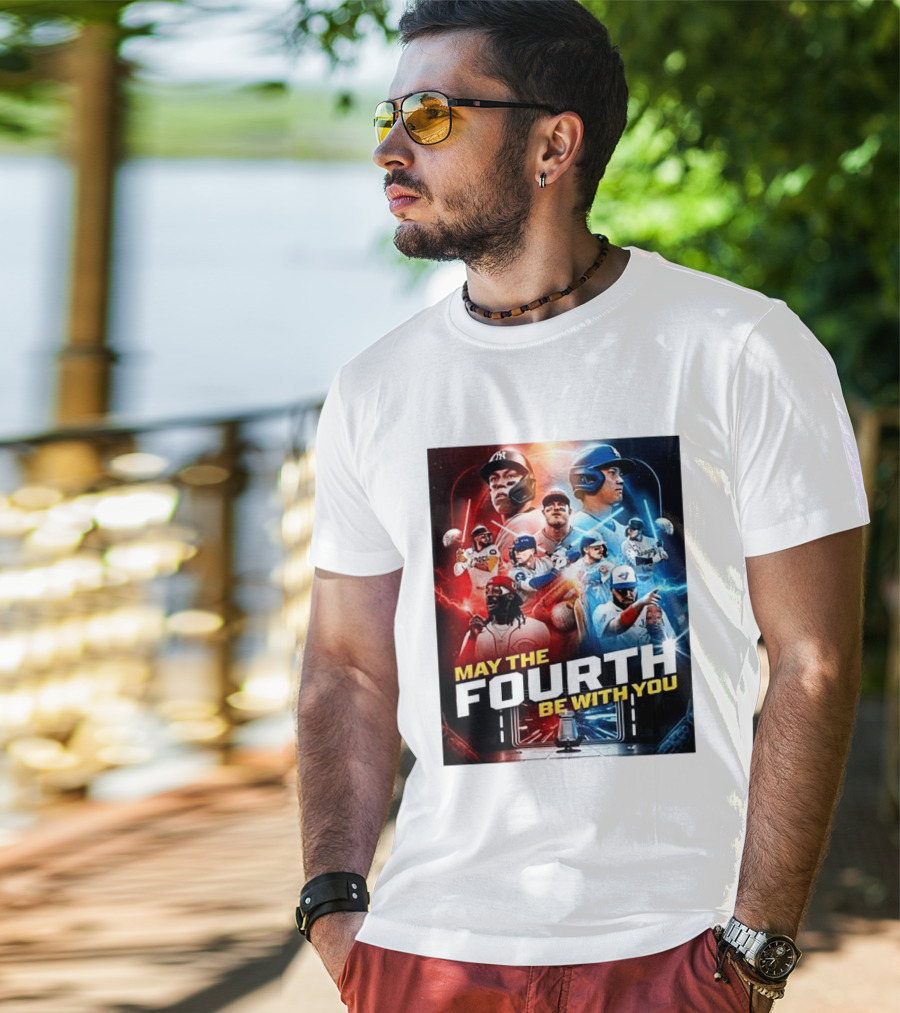 May The Fourth Be With You MLB Star Wars Day 2026 Celebration T-Shirt