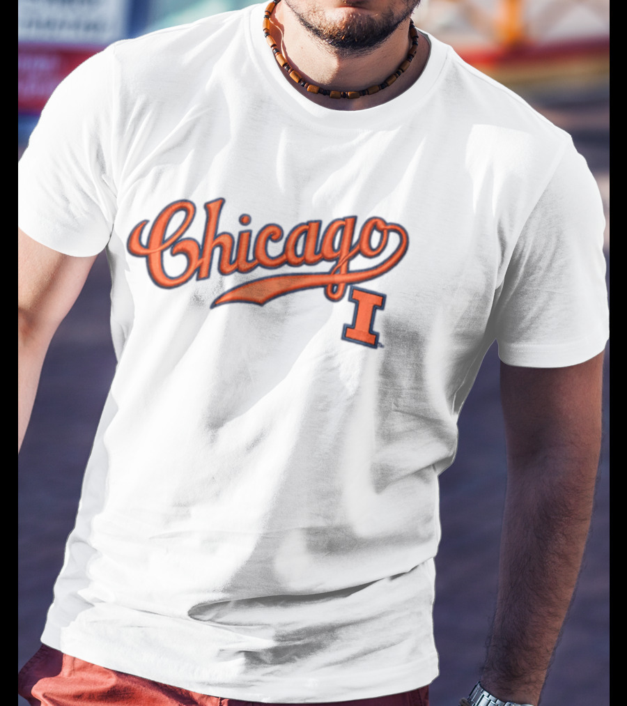 Chicago Cubs UIUC Hat Giveaway 2026 Chicago I T-Shirt
