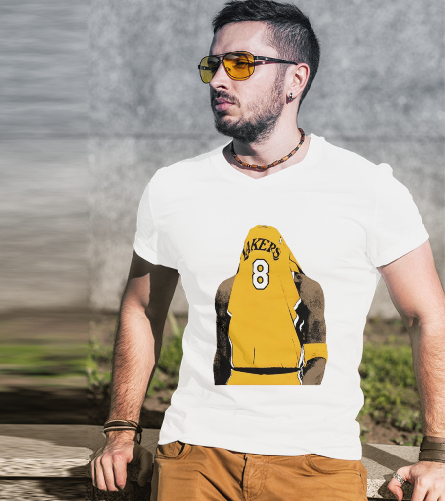 Kobe Bryant Mamba Day Lakers Number 8 Jersey NBA Basketball 2026 T-Shirt