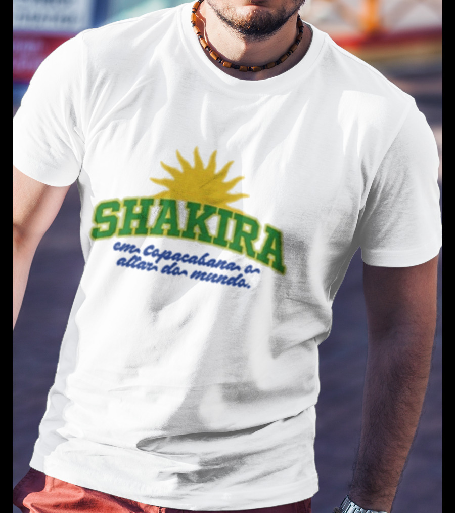 Shakira Em Copacabana E Além Do Mundo T-Shirt
