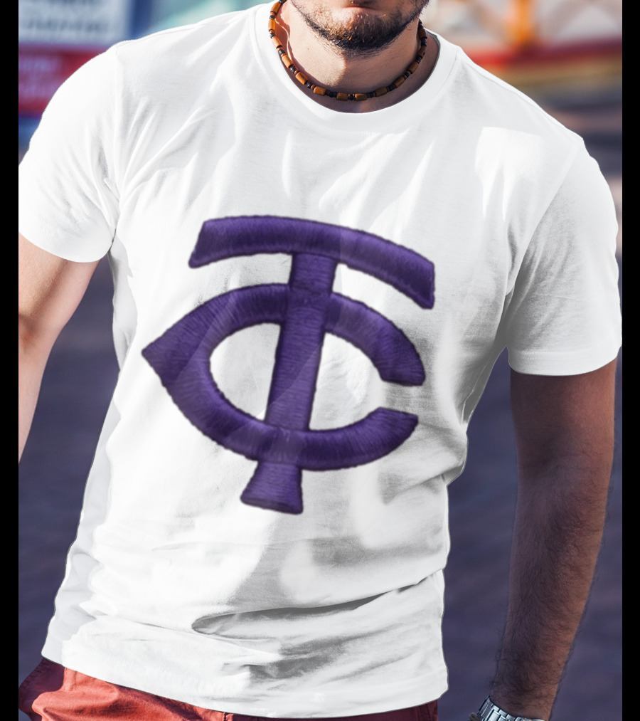 Minnesota Twins TC Logo Mankato State 2026 Hat Giveaway T-Shirt