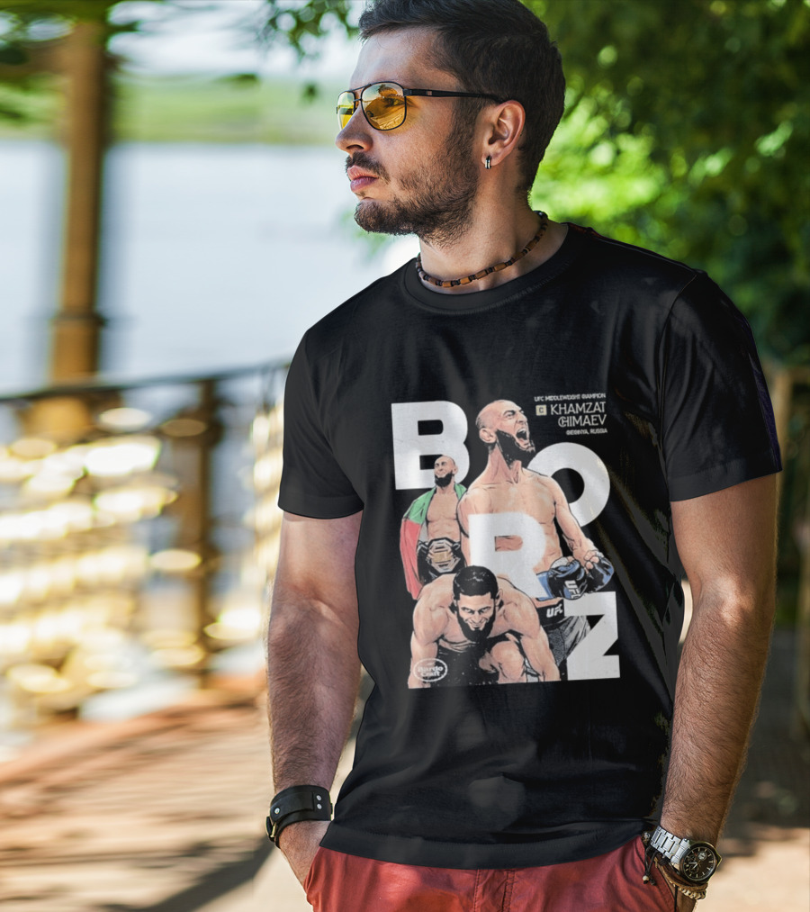 Borz Bardo Craft UFC Khamzat Chimaev T-Shirt